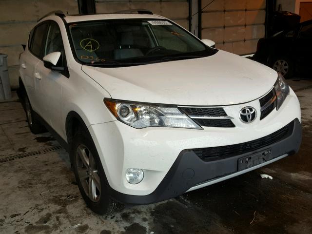 2T3RFREV6DW030202 - 2013 TOYOTA RAV4 XLE WHITE photo 1