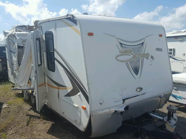 4EZTP232XD8067986 - 2013 CABIN TRAILER TRAIL LITE WHITE photo 1