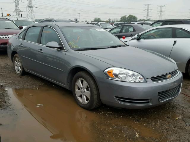 2G1WT58K489278379 - 2008 CHEVROLET IMPALA LT GRAY photo 1