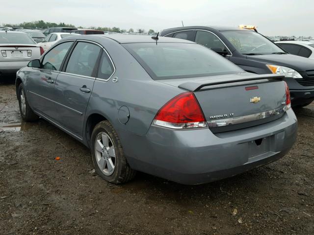 2G1WT58K489278379 - 2008 CHEVROLET IMPALA LT GRAY photo 3