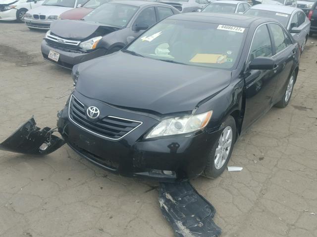 4T1BK46K27U001099 - 2007 TOYOTA CAMRY NEW BLACK photo 2