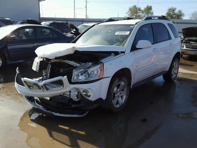 2CKDL63F366087932 - 2006 PONTIAC TORRENT WHITE photo 2