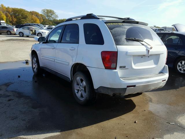 2CKDL63F366087932 - 2006 PONTIAC TORRENT WHITE photo 3