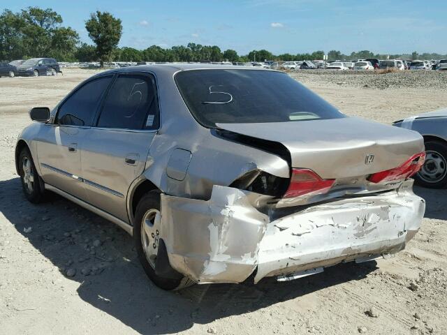 1HGCG1659XA012977 - 1999 HONDA ACCORD EX BEIGE photo 3