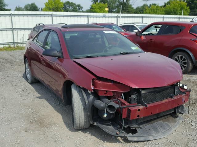 1G2ZG528754117632 - 2005 PONTIAC G6 BURGUNDY photo 1