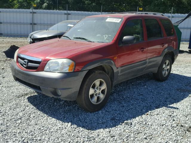 4F2CZ96123KM06006 - 2003 MAZDA TRIBUTE ES 红色 照片 2