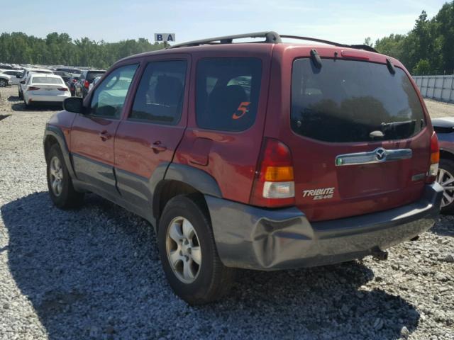 4F2CZ96123KM06006 - 2003 MAZDA TRIBUTE ES 红色 照片 3