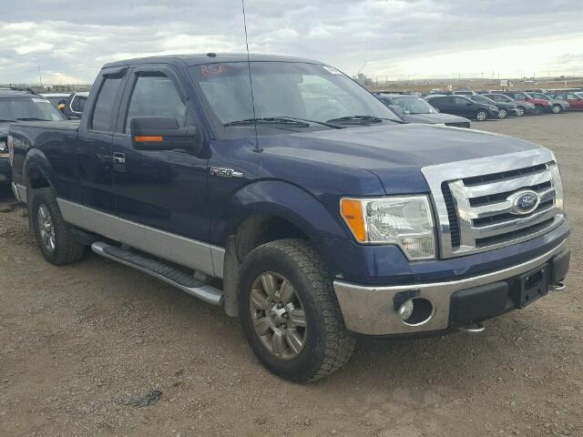 1FTRX14809FA43434 - 2009 FORD F150 SUPER BLUE photo 1