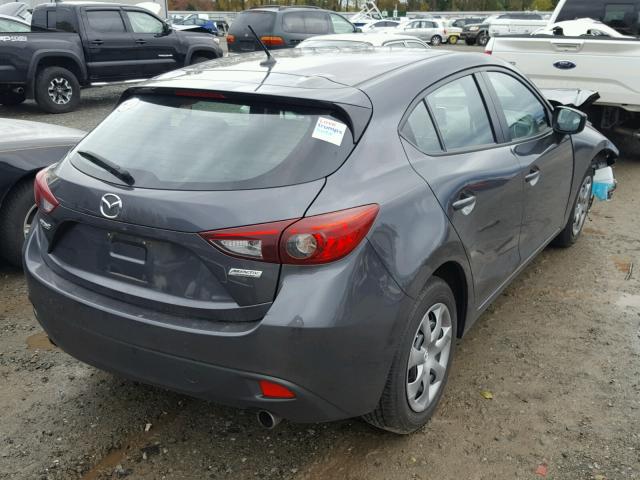 JM1BM1K79F1247310 - 2015 MAZDA 3 SPORT GRAY photo 4