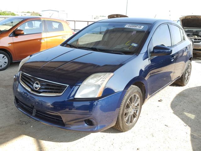 3N1AB6APXBL682164 - 2011 NISSAN SENTRA 2.0 BLUE photo 2