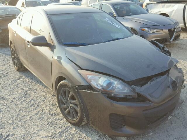 JM1BL1V72C1601453 - 2012 MAZDA 3 I GRAY photo 1