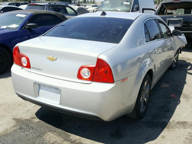 1G1ZC5E09CF113587 - 2012 CHEVROLET MALIBU 1LT ვერცხლისფერი ფოტო 4