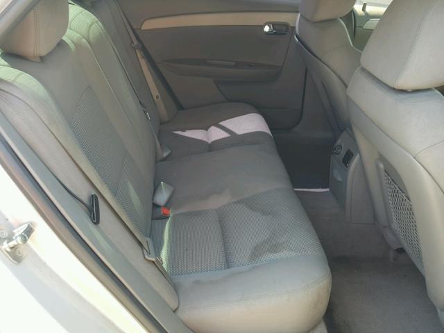 1G1ZC5E09CF113587 - 2012 CHEVROLET MALIBU 1LT ვერცხლისფერი ფოტო 6