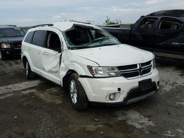 3C4PDCBG9GT153228 - 2016 DODGE JOURNEY SX WHITE photo 1