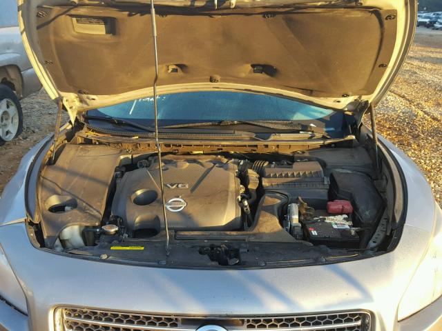 1N4AA51E89C813628 - 2009 NISSAN MAXIMA S GRAY photo 7