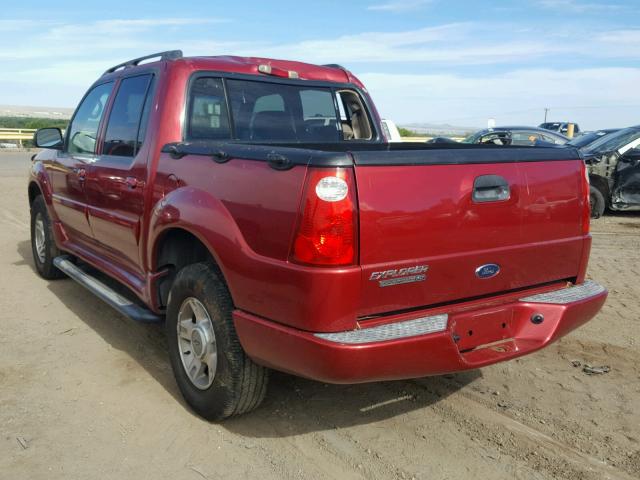 1FMZU67K64UA66598 - 2004 FORD EXPLORER S RED photo 3