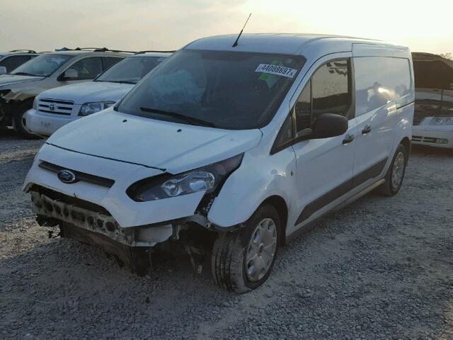 NM0LS7E71E1171134 - 2014 FORD TRANSIT CO WHITE photo 2