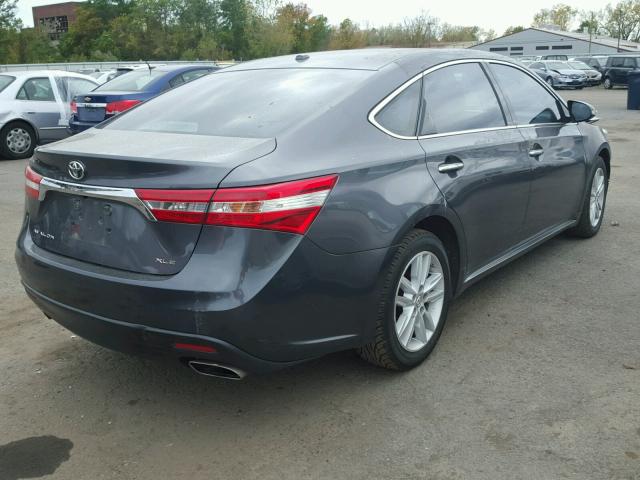 4T1BK1EB6FU138321 - 2015 TOYOTA AVALON XLE CHARCOAL photo 4