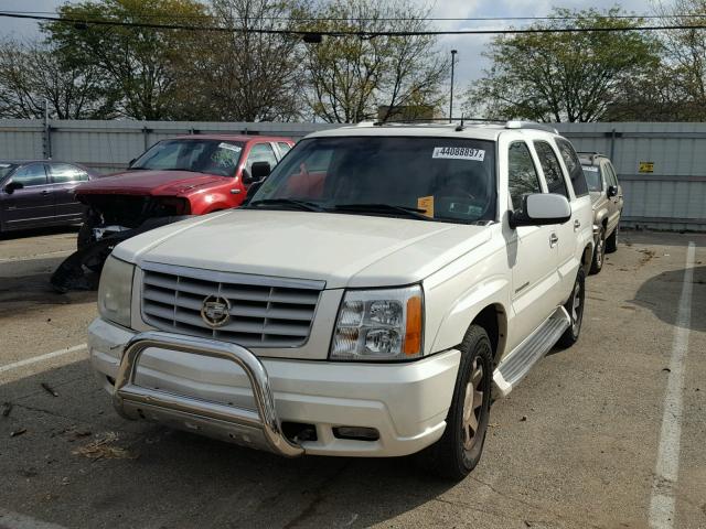 1GYEK63N03R218685 - 2003 CADILLAC ESCALADE L WHITE photo 2