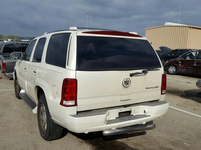 1GYEK63N03R218685 - 2003 CADILLAC ESCALADE L WHITE photo 3