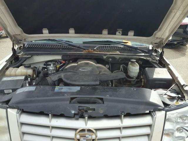 1GYEK63N03R218685 - 2003 CADILLAC ESCALADE L WHITE photo 7