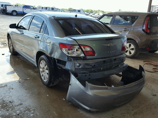 1C3LC46K37N589079 - 2007 CHRYSLER SEBRING SILVER photo 3