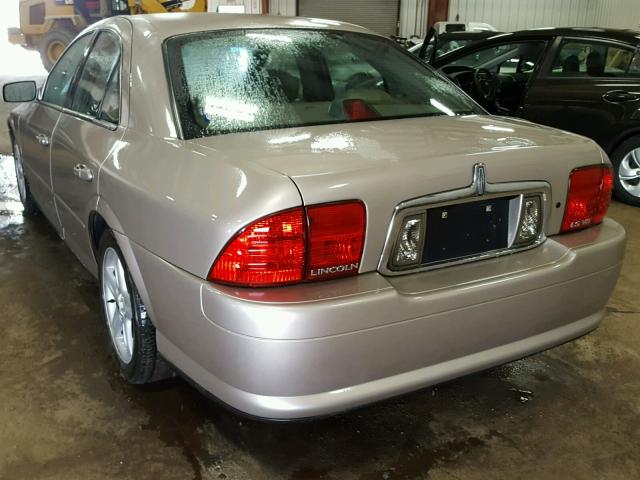 1LNHM87A32Y708909 - 2002 LINCOLN LS 棕色 照片 3
