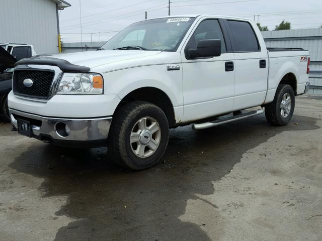 1FTPW14V78KC96594 - 2008 FORD F150 WHITE photo 2