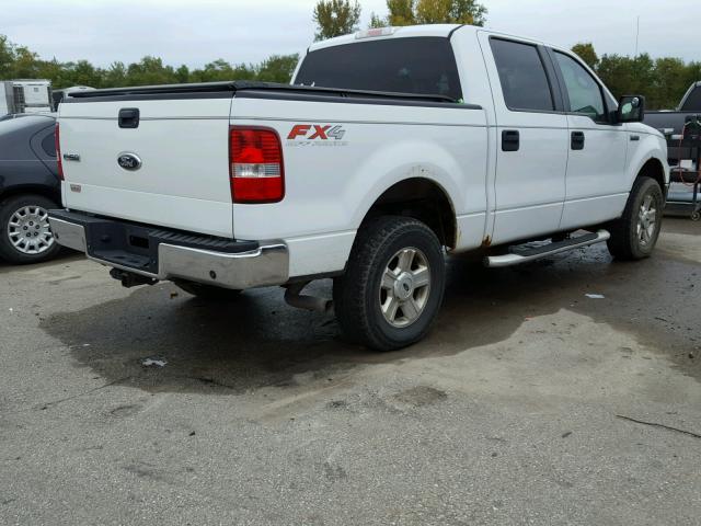 1FTPW14V78KC96594 - 2008 FORD F150 WHITE photo 4