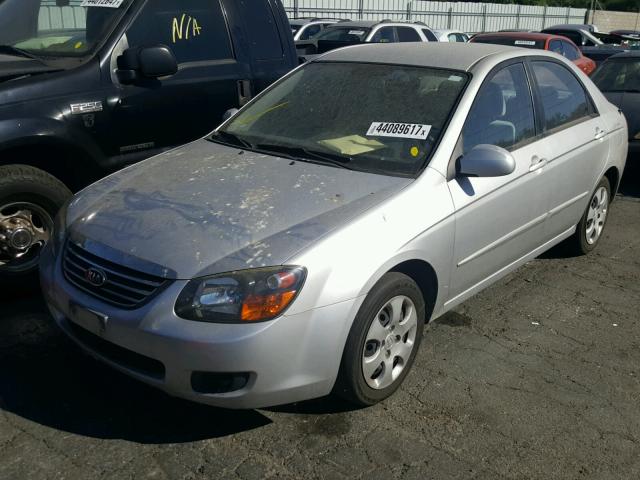 KNAFE222895612224 - 2009 KIA SPECTRA EX SILVER photo 2