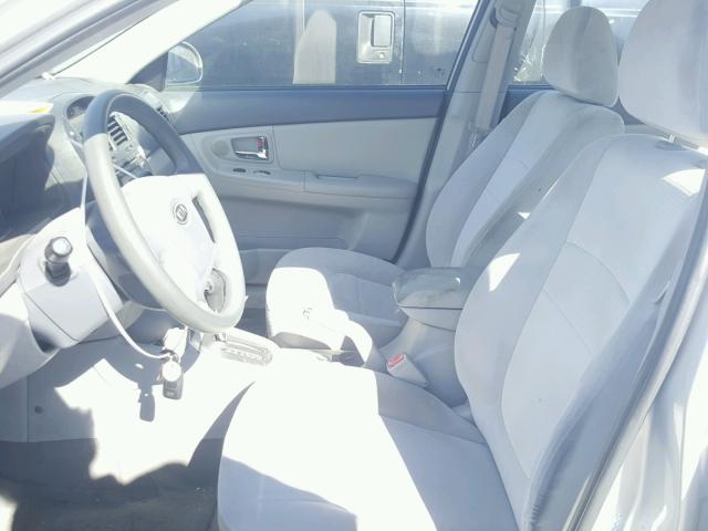 KNAFE222895612224 - 2009 KIA SPECTRA EX SILVER photo 5