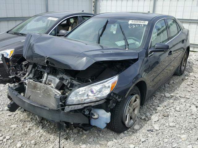 1G11C5SL9EF262015 - 2014 CHEVROLET MALIBU 1LT BLACK photo 2