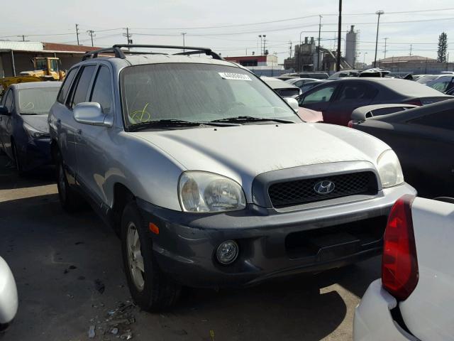 KM8SC13E93U540498 - 2003 HYUNDAI SANTA FE G SILVER photo 1