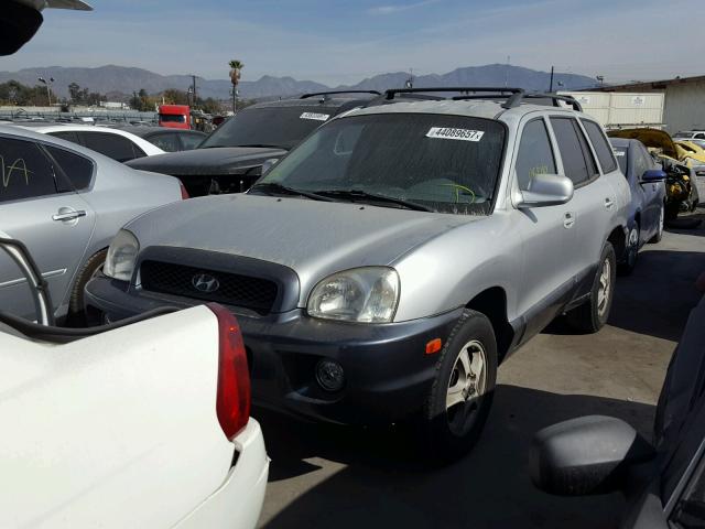 KM8SC13E93U540498 - 2003 HYUNDAI SANTA FE G SILVER photo 2