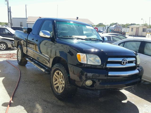 5TBBT44143S432420 - 2003 TOYOTA TUNDRA BLACK photo 1