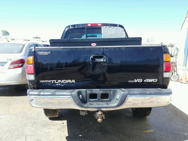 5TBBT44143S432420 - 2003 TOYOTA TUNDRA BLACK photo 9