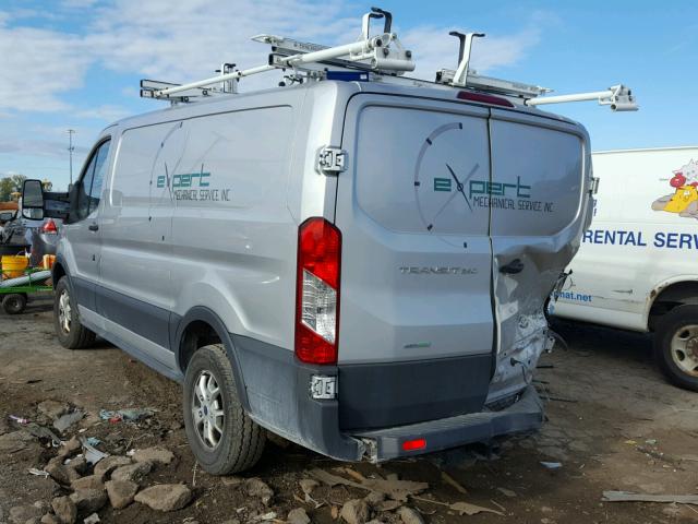 1FTYR1YG0GKA63324 - 2016 FORD TRANSIT T- SILVER photo 3