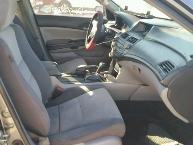 JHMCP26378C069752 - 2008 HONDA ACCORD GRAY photo 5