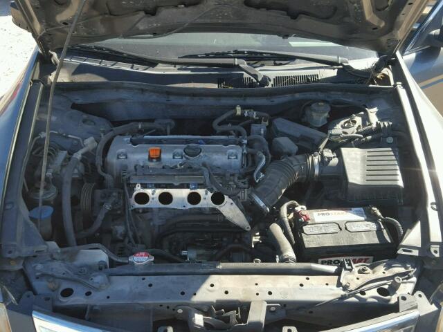 JHMCP26378C069752 - 2008 HONDA ACCORD GRAY photo 7