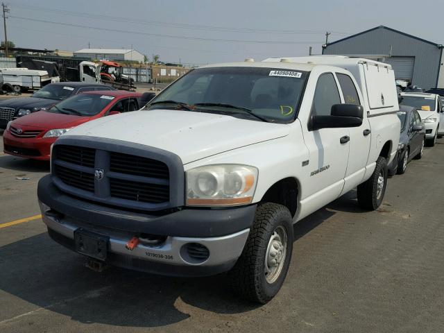 1D7KS28D16J233139 - 2006 DODGE RAM 2500 S თეთრი ფოტო 2