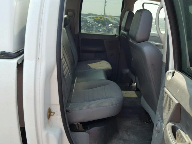 1D7KS28D16J233139 - 2006 DODGE RAM 2500 S თეთრი ფოტო 6