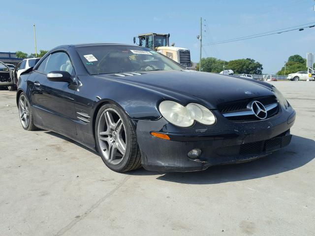 WDBSK75F34F084244 - 2004 MERCEDES-BENZ SL 500 BLACK photo 1