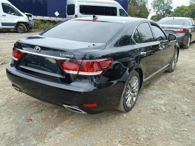 JTHBL5EF1H5145684 - 2017 LEXUS LS 460 BLACK photo 4