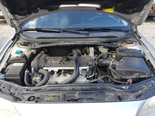 YV1RS592572622721 - 2007 VOLVO S60 2.5T SILVER photo 7