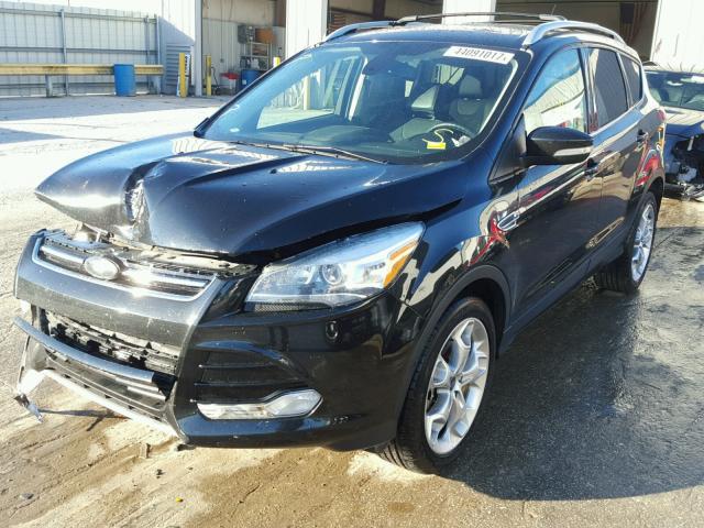 1FMCU9J90DUD22750 - 2013 FORD ESCAPE TIT BLACK photo 2