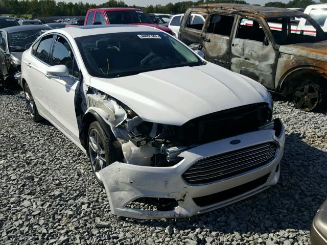 3FA6P0K9XGR243588 - 2016 FORD FUSION TIT WHITE photo 1