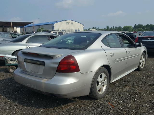2G2WP552061150799 - 2006 PONTIAC GRAND PRIX SILVER photo 4