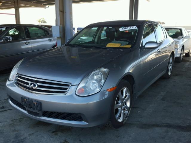 JNKCV51F16M614148 - 2006 INFINITI G35 GRAY photo 2