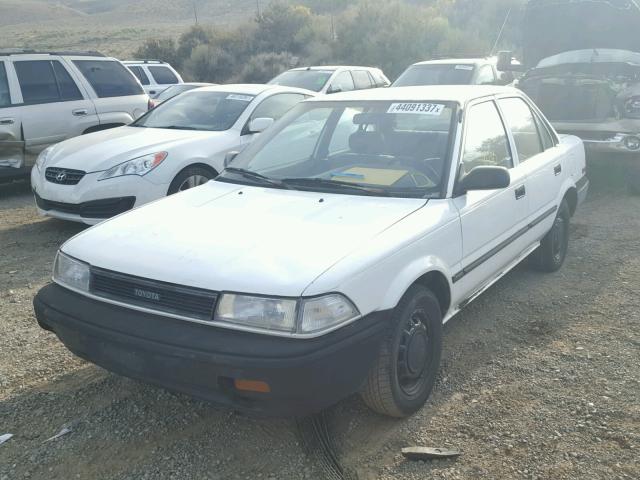 JT2AE94A4L3373678 - 1990 TOYOTA COROLLA WHITE photo 2