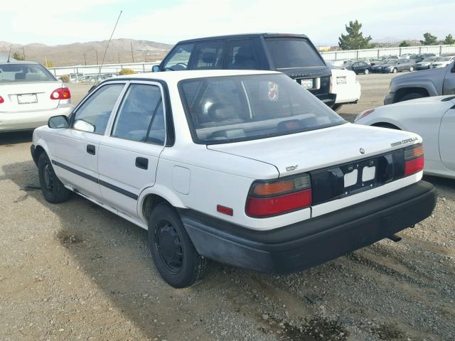 JT2AE94A4L3373678 - 1990 TOYOTA COROLLA WHITE photo 3